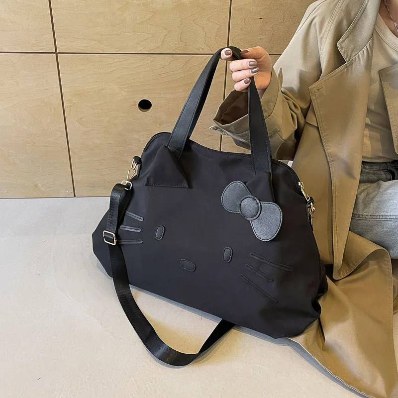 Sanrio Hello Kitty Y2k сумка через плечо милая складная дорожная San Liou повседневная