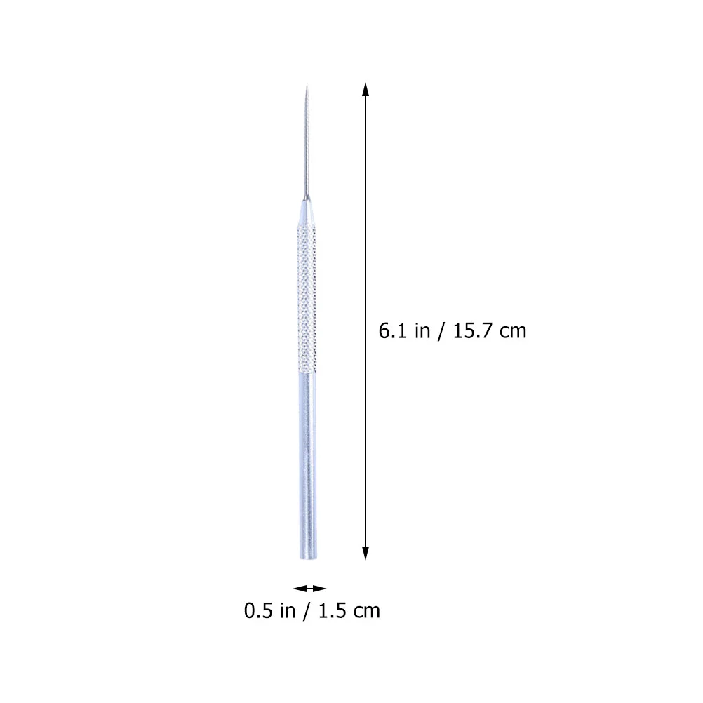 3 шт. инструменты для моделирования глины полимерный игольчатый пробойник