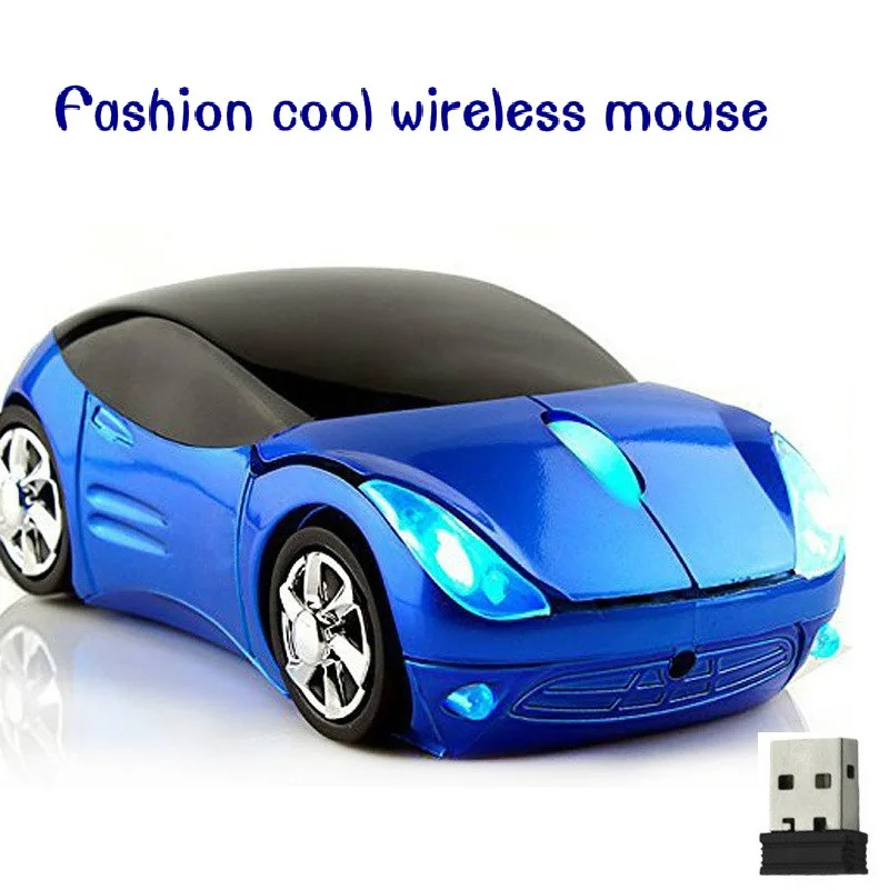2.4Ghz Wireless Optical Computer Mouse Fashion Super  Luxury Car Shaped Game Mice  for PC  laptop Portable