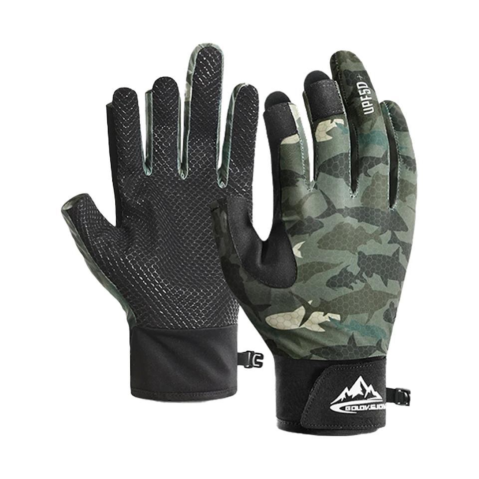 

Рыболовные Перчатки KoKossi, Нескользящие, Нескользящие, дышащие, высокоэластичные, быстросъемные, из вискозы