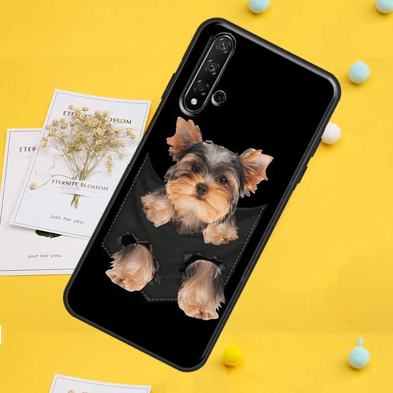 Чехол для телефона с изображением йоркширской собаки Huawei Honor 50 Mate 20 Lite P40 P30 P20 Pro Nova