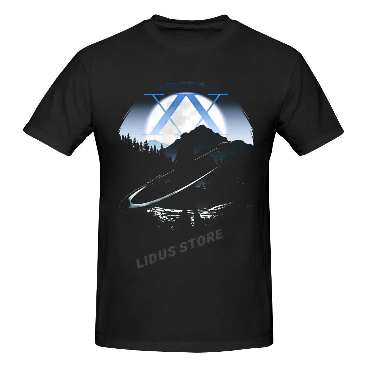 Футболка с коротким рукавом и графическим принтом Hunter X |