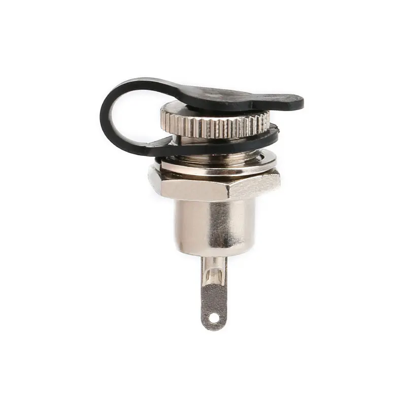 1/2/5Pcs/Set DC099 5.5 mm x 2.1mm DC Power Jack Socket Female Panel Mount Connector metal 5.5*2.1mm | Connectors