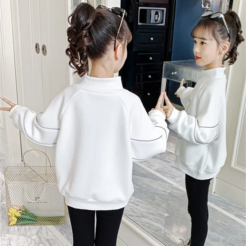 Толстовки для девочек свитшоты куртка светящаяся утепленная на весну и осень 2022