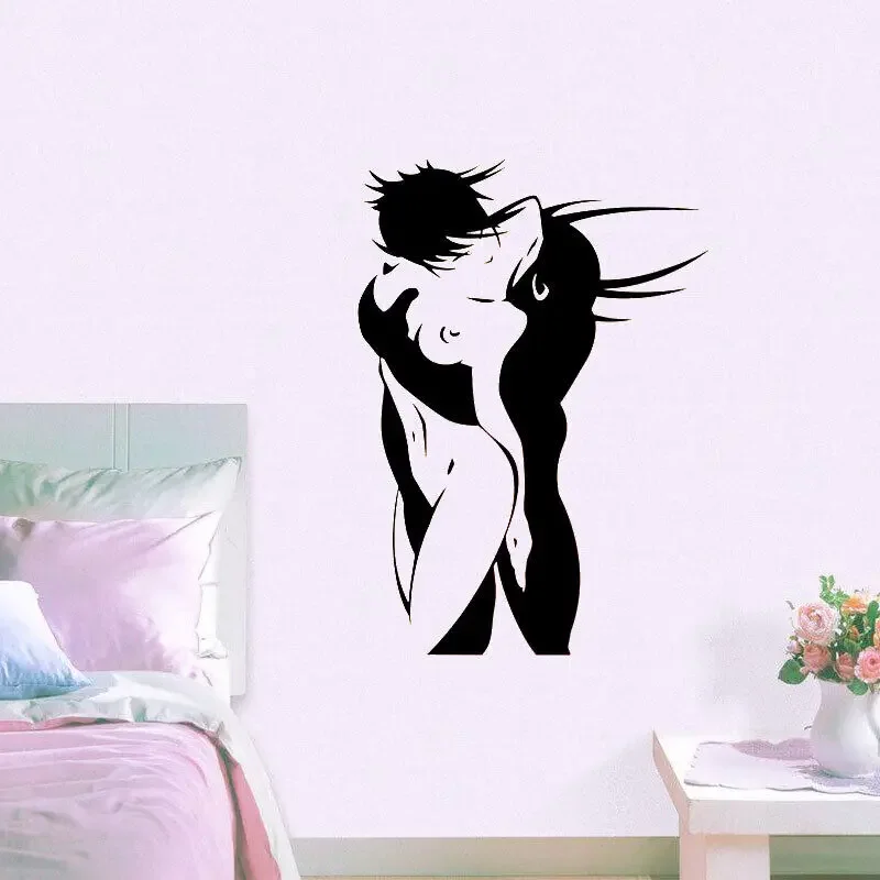Наклейки на стены с тематикой любви украшение для спальни наклейки сексуальной
