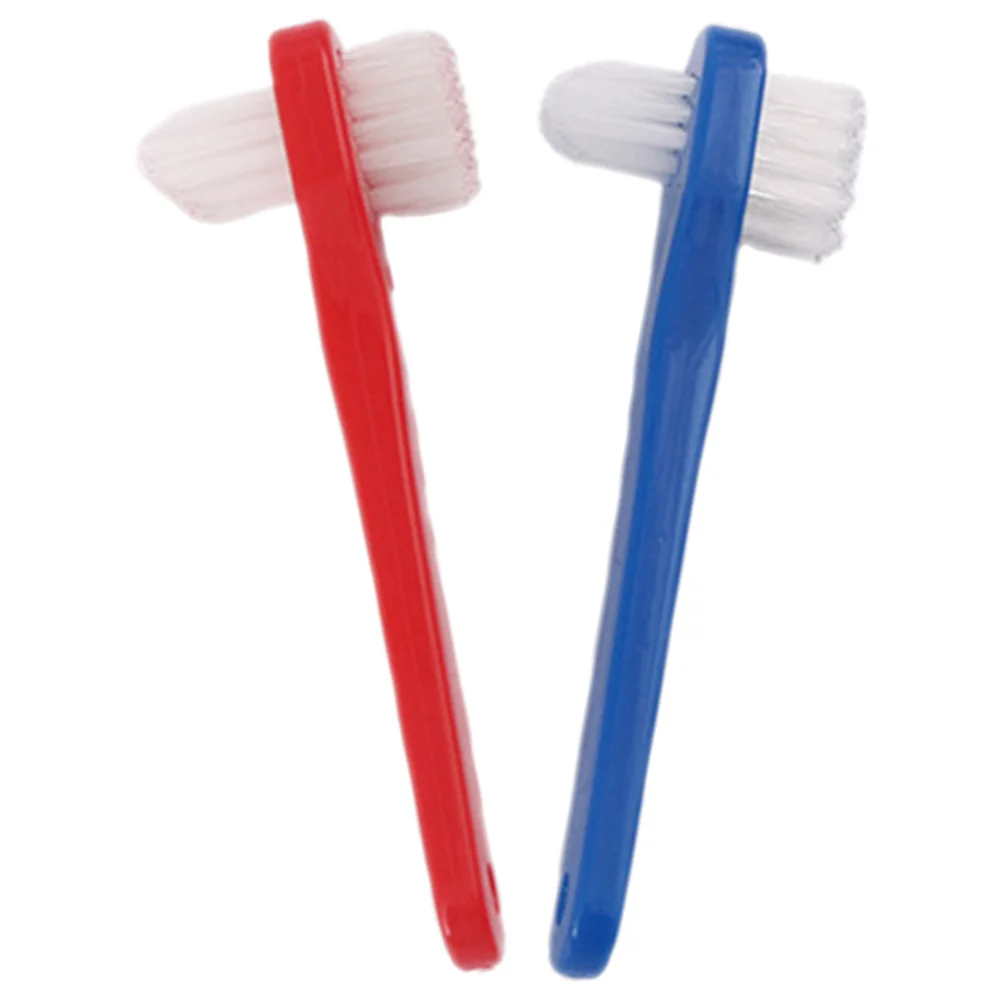

2 Pcs False Mouthguard Manual Toothbrushes Braces Fake Teeth Care Tool Pp Dental Accessory Bulk