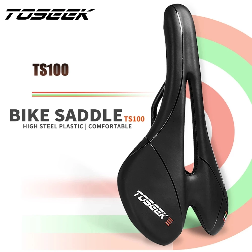 

Новинка, седло для велосипеда TOSEEK, седло для горного и шоссейного велосипеда, ультралегкие дышащие удобные сиденья из искусственной кожи