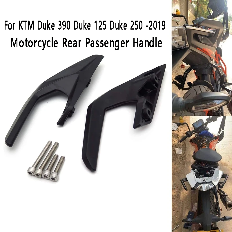 

Motorcycle Rear Passenger Handle Arm Passenger Rail Handle For KTM Duke 390 Duke 125 Duke 250 -2019