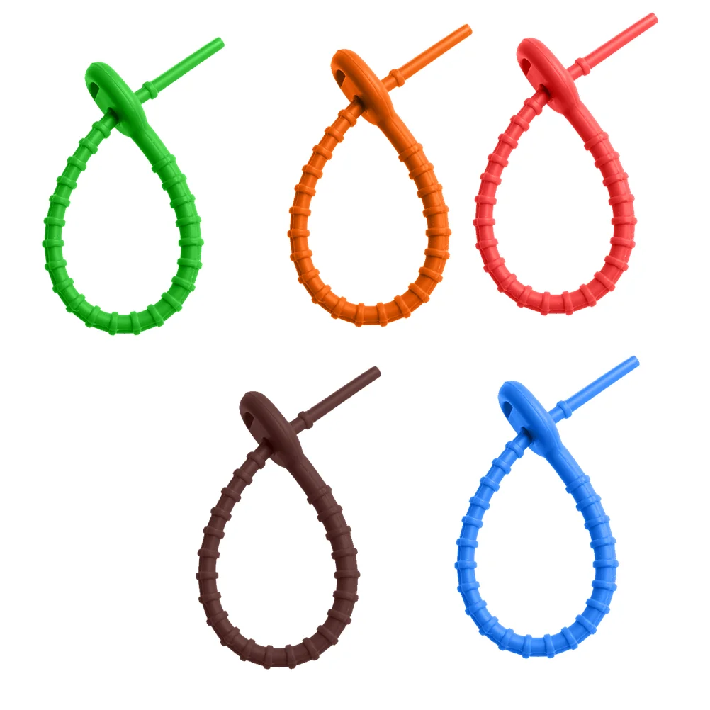 

Cable Ties Organizer Cord Wirewrap Straps Clips Winder Organizers Headset Winders Belt Tying Reusable Fastener Foodmarker Tags