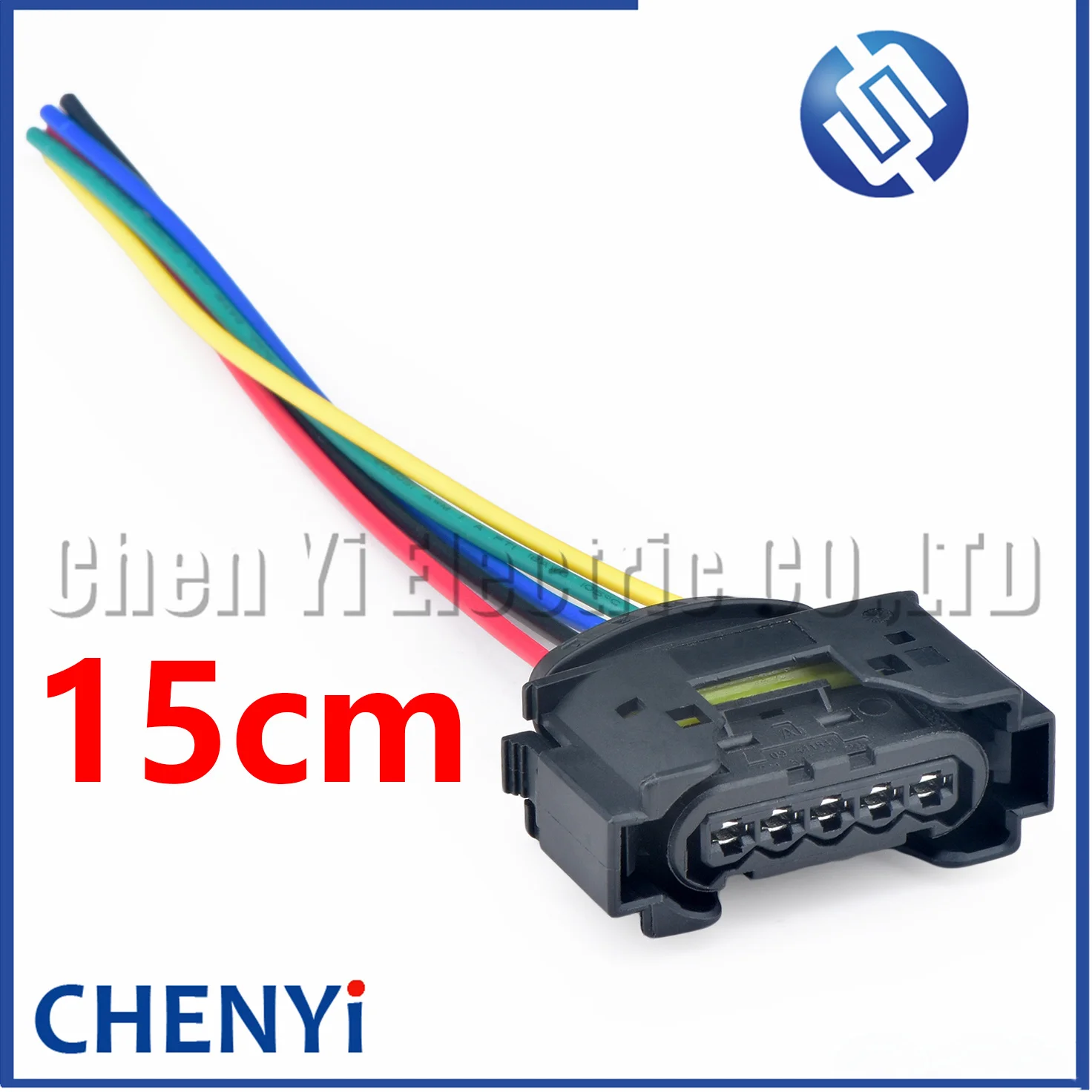 

5-контактный автоматический водонепроницаемый разъем, электронный привод турбокомпрессора, ремонтная вилка, адаптер, вилка расходомера воздуха для BMW Ford