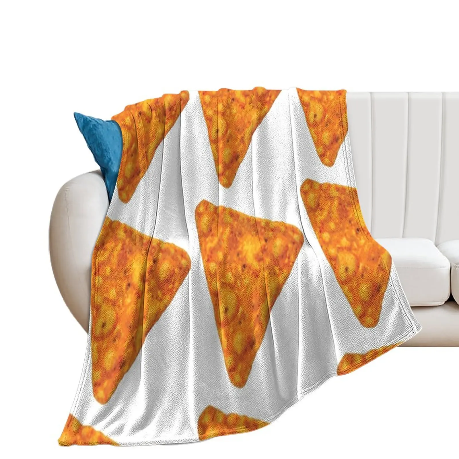 Dorito Tortilla Chip Плед Фланелевые тканевые одеяла и пледы Одеяла