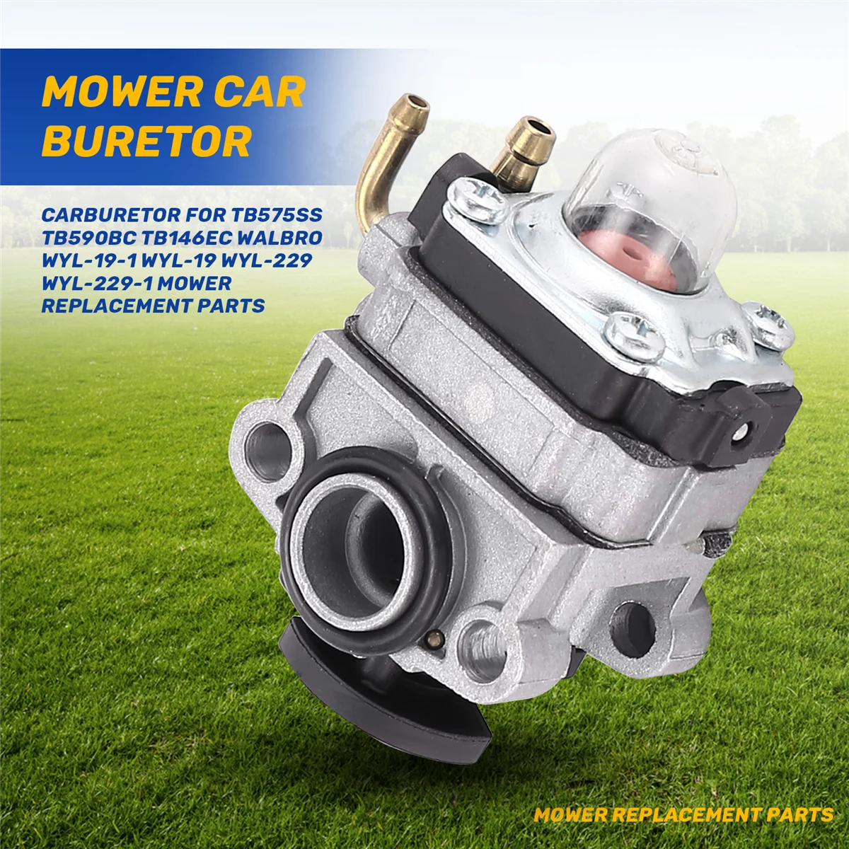 Карбюратор для Troy-Bilt TB575SS TB590BC TB146EC Walbro WYL-19-1 WYL-19 WYL-229 WYL-229-1 Запасные части косилок