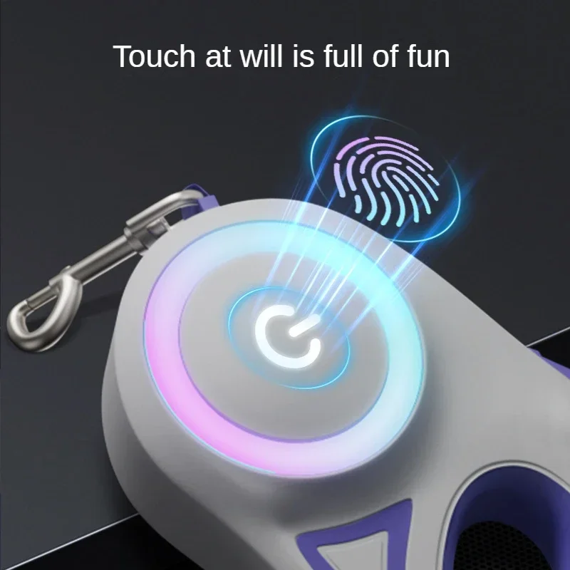 Выдвижной Поводок для ошейника собаки маленьких домашних животных