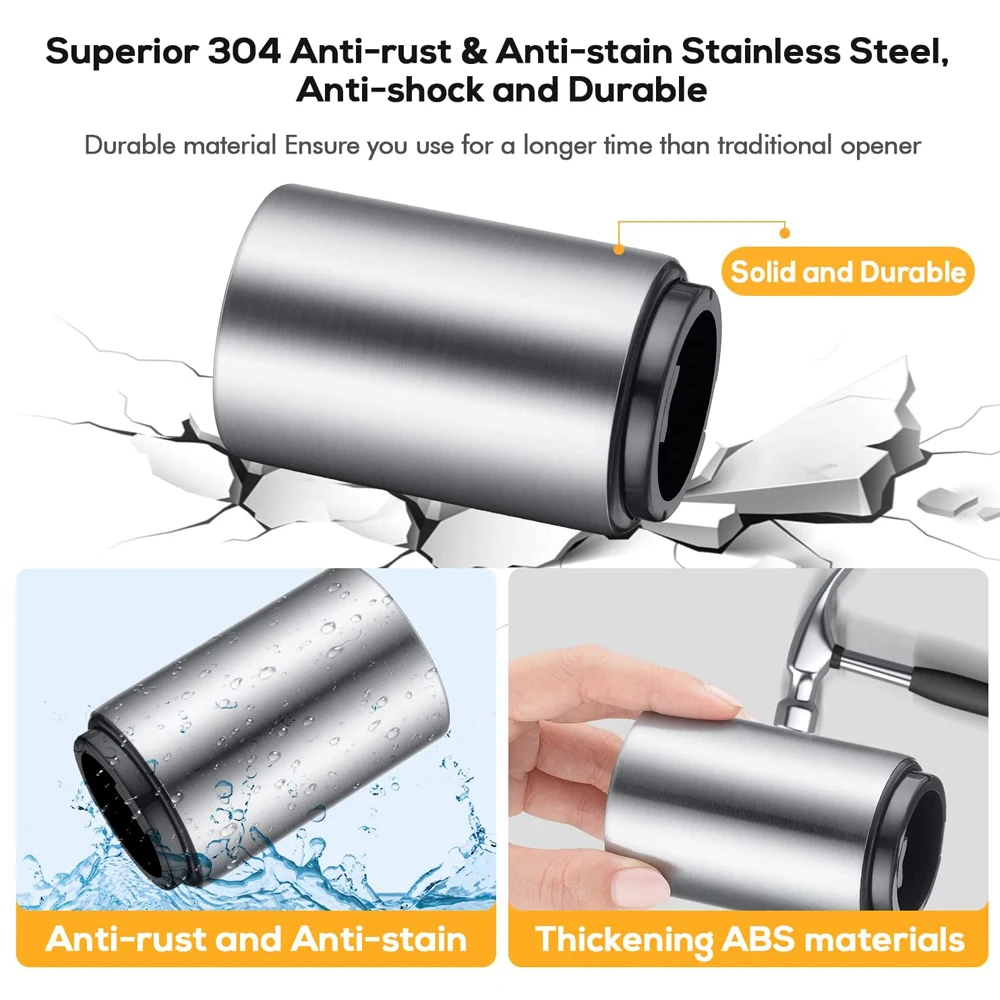 Открывалка для пивных бутылок из нержавеющей стали автоматические кухонные