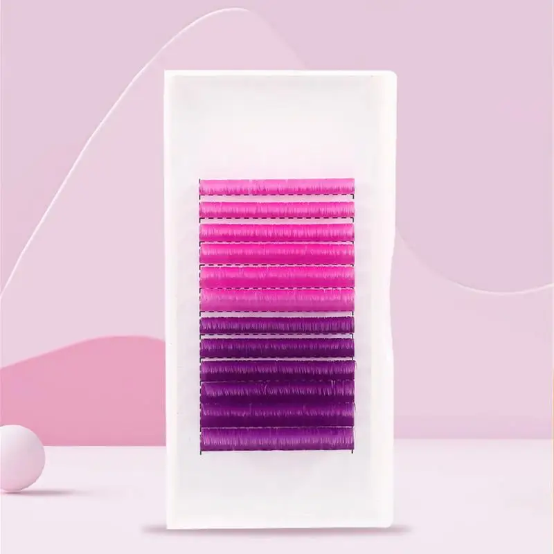 

False Eyelashes Fluffy Color Extend Eyelashes Make-up Natural Eyelashes Soft And Natural Mixed Grafting Eyelashes Lightweight