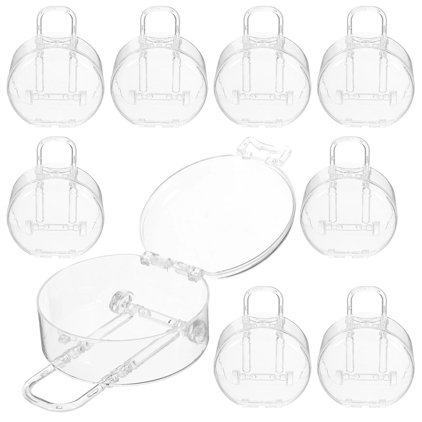 

12 Pcs Christmas Jewelry Storage Box Travel Suitcase Themed Party Favors Wedding Candy Container
