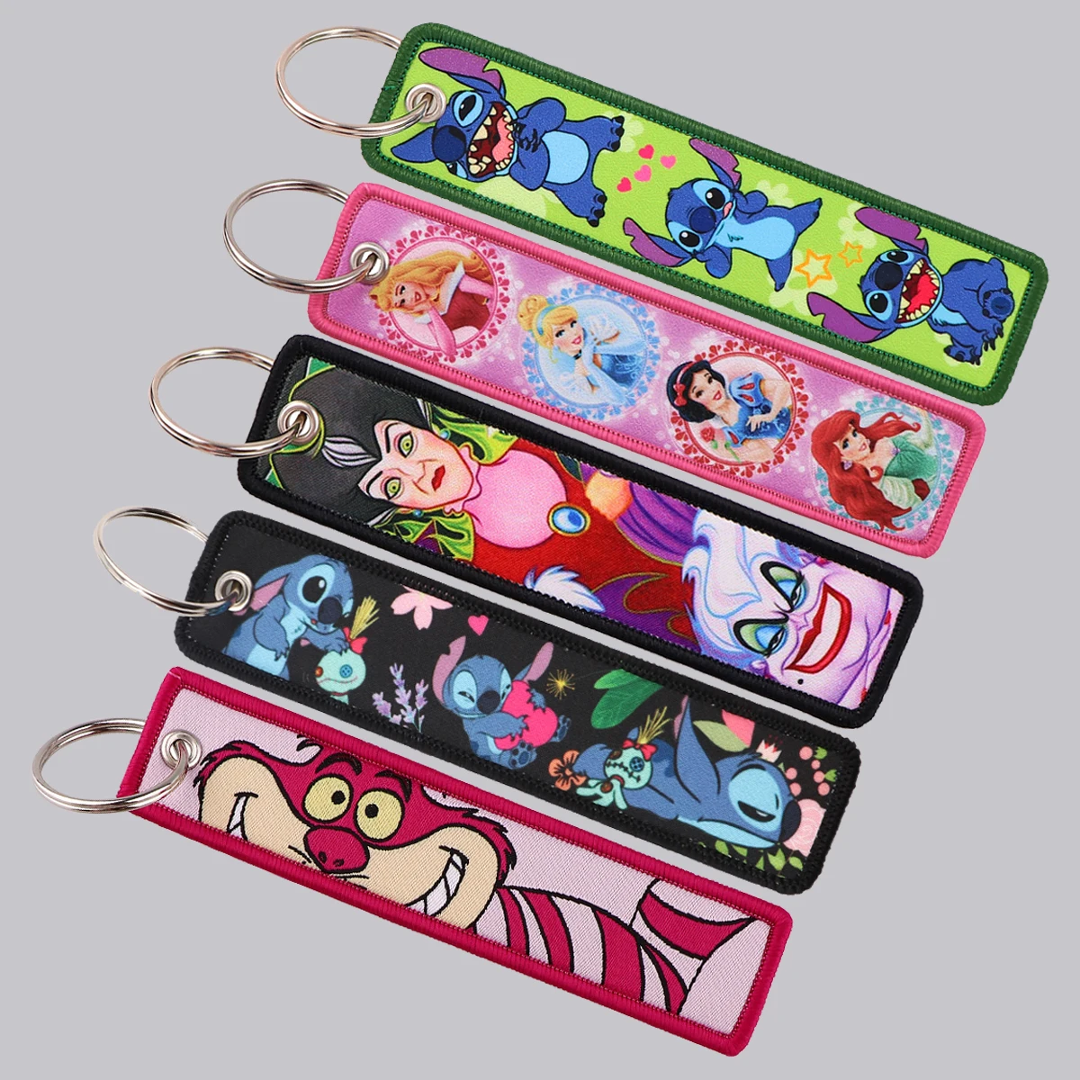 Брелок для ключей с вышивкой инопланетянина аксессуары мотоциклов и автомобилей