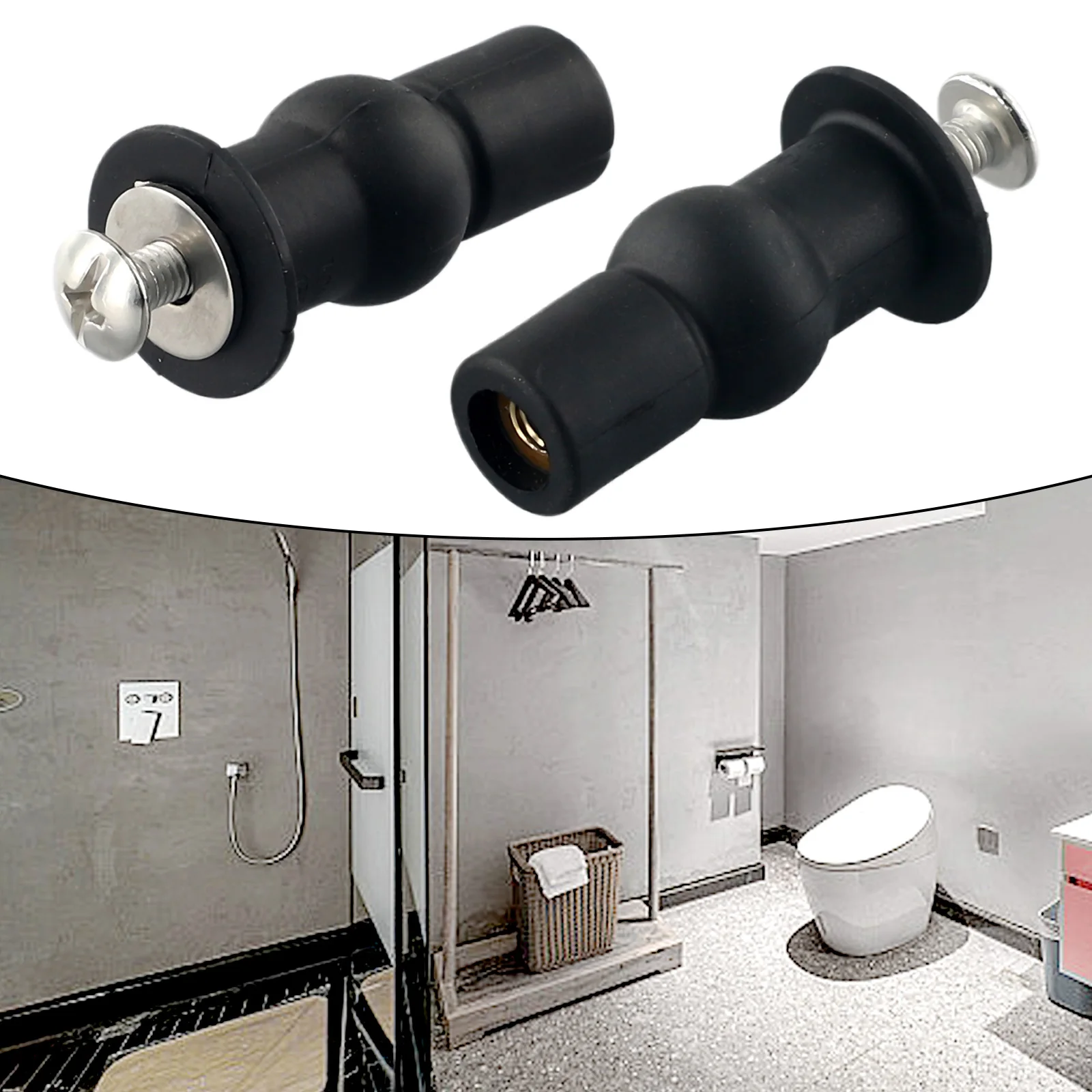 Резиновая пробка винтовые петли для сломанного старого сиденья унитаза