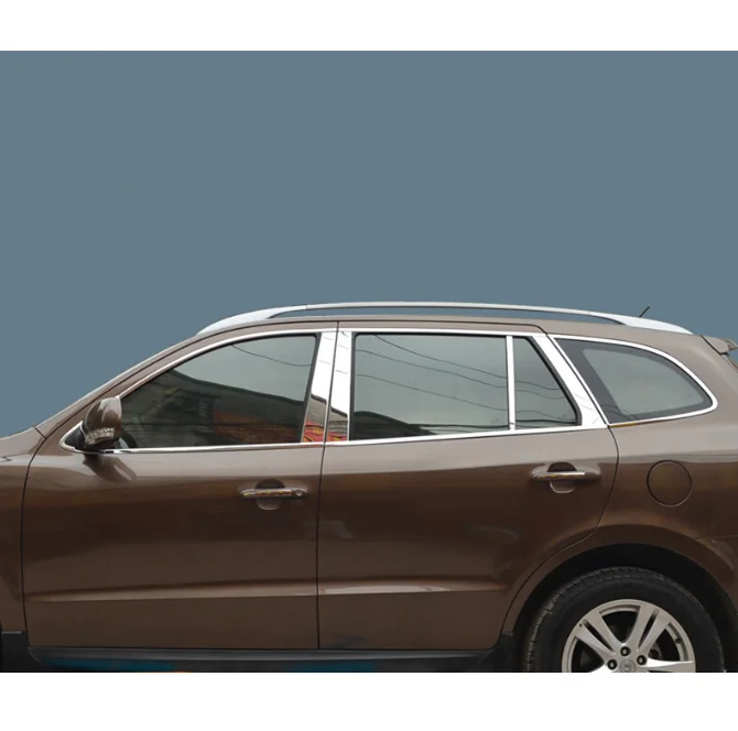 

Декоративная наклейка на окно для Hyundai Santa fe 2007 2008 2009 2010 2011