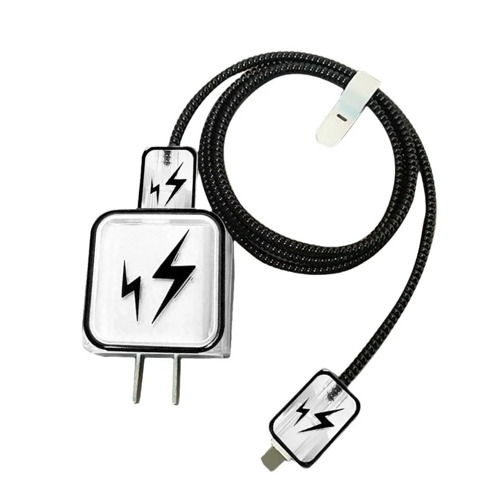 Набор прозрачных протекторов для зарядного устройства с разъемом Lightning 18/20 Вт