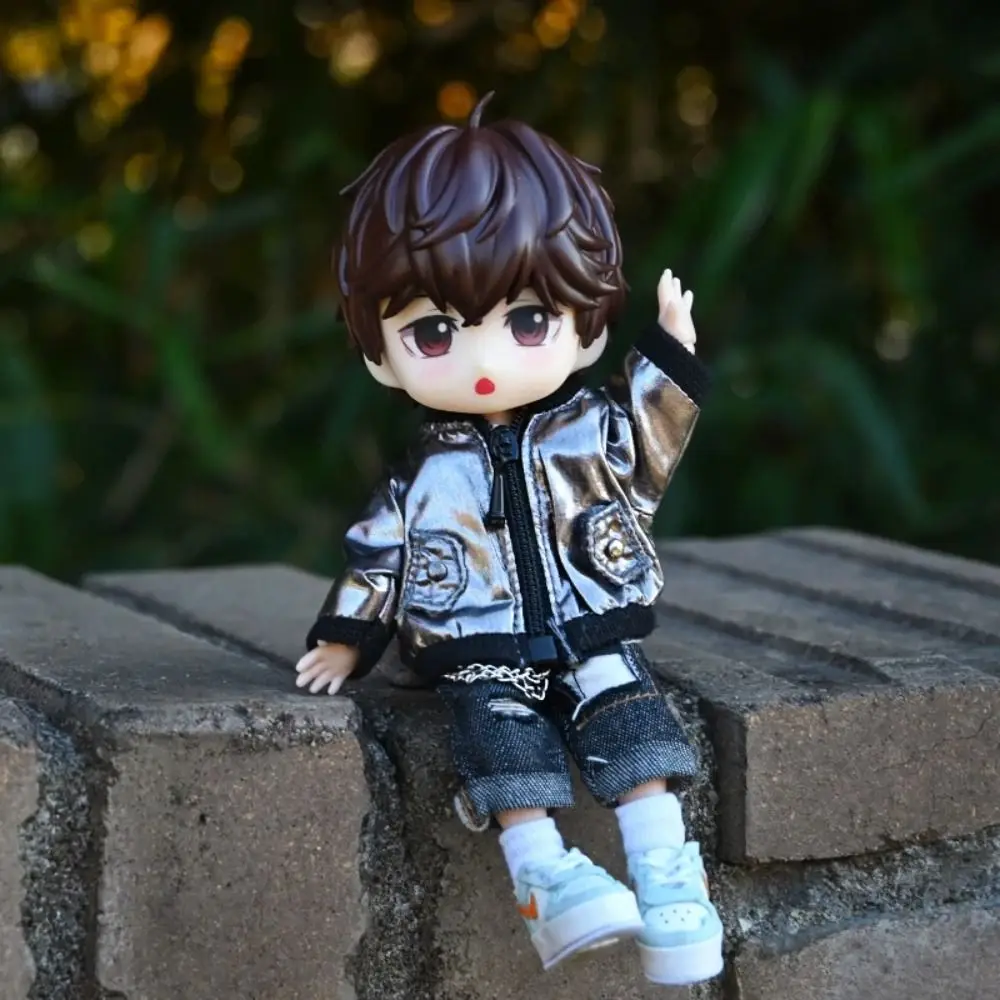 Куртка с длинными рукавами OB11 комплект кукольных курток платье ручной работы 1/12