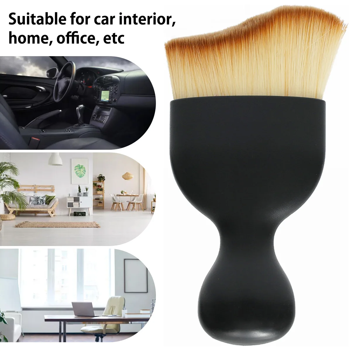 

Car Interior Cleaning Soft Brush Dashboard Air Outlet Gap Dust Removal Home Office Detailing Clean Tools Auto Maintenance