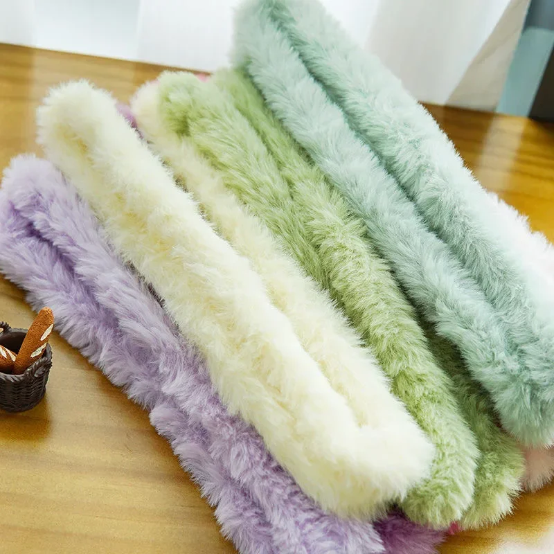 20 мм плюшевая железная проволока с кроликом красочные шерстяные крутящиеся