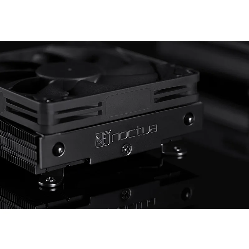 Фото Noctua NH-L9i Chromax. Черный радиатор 37 мм, низкопрофильный кулер для ЦП, охлаждающий вентилятор HTPC для маленьких Intel LGA17XX 1150 1151 1155 AMD №5