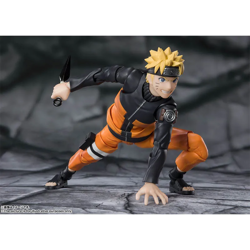Фото Оригинальные фигурки Bandai S.H.Figuarts Naruto Shippuden, S.H.Figuarts Naruto Uzumaki, аниме-фигурки, модель, абсолютно новые, в коробке, игрушка №4