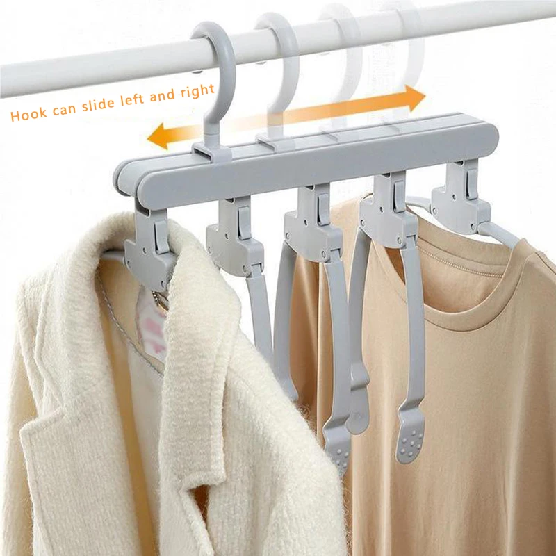 

Складная вешалка для брюк, многофункциональная вешалка для брюк из нержавеющей стали, складная вешалка для одежды, портативная вешалка для ...