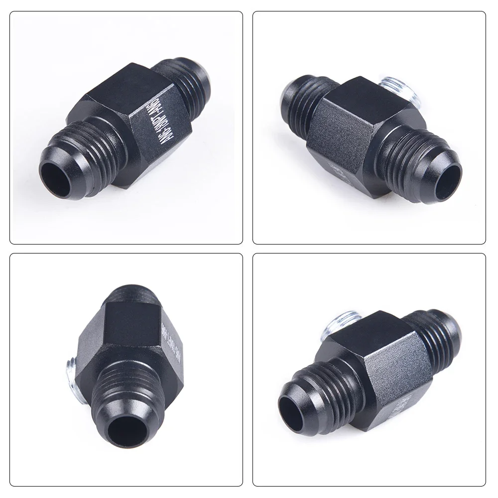 

Фитинг для шланга, прямой An6 8 10 с портом манометра 1/8 NPT, переходник «папа-папа», алюминий AN6 AN8 AN10