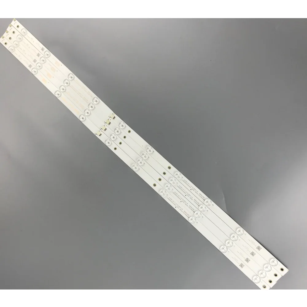 

LED Backlight strip 10 lamp For Changhong 43" TV LED43D7200I SVJ430A07 Rev07 R L type LB-C430F14-E1-L-G1-SE1 SE2 A G2 LB43006