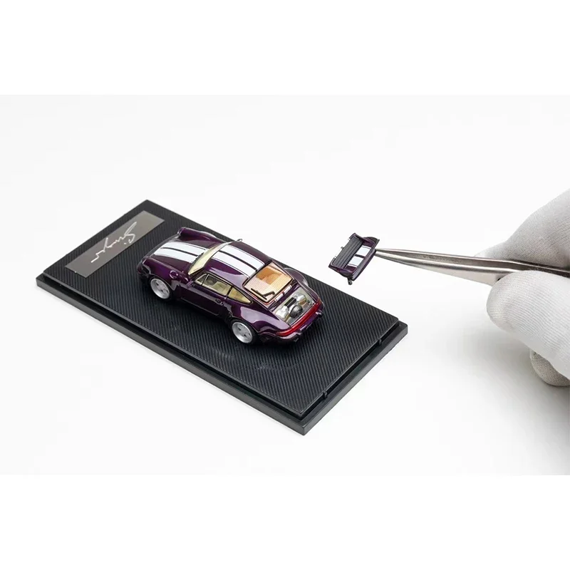 Рино с воздушным охлаждением 1:64 певец турбо обучение 930 жемчужно-фиолетовый