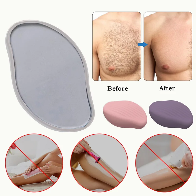 

Новый Кристальный ластик для волос, безболезненное безопасное удаление волос, эпилятор, многоразовый инструмент для красоты тела и депиляц...