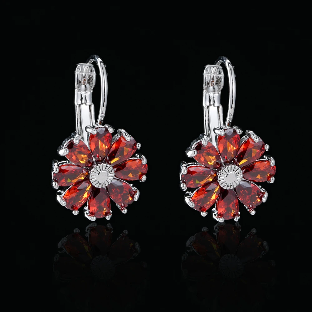 

Emmaya New Fashion Vivid Flower Shape Design Earring For Women&Girls Ingenious Jewelry Wedding Party Noble Ornament