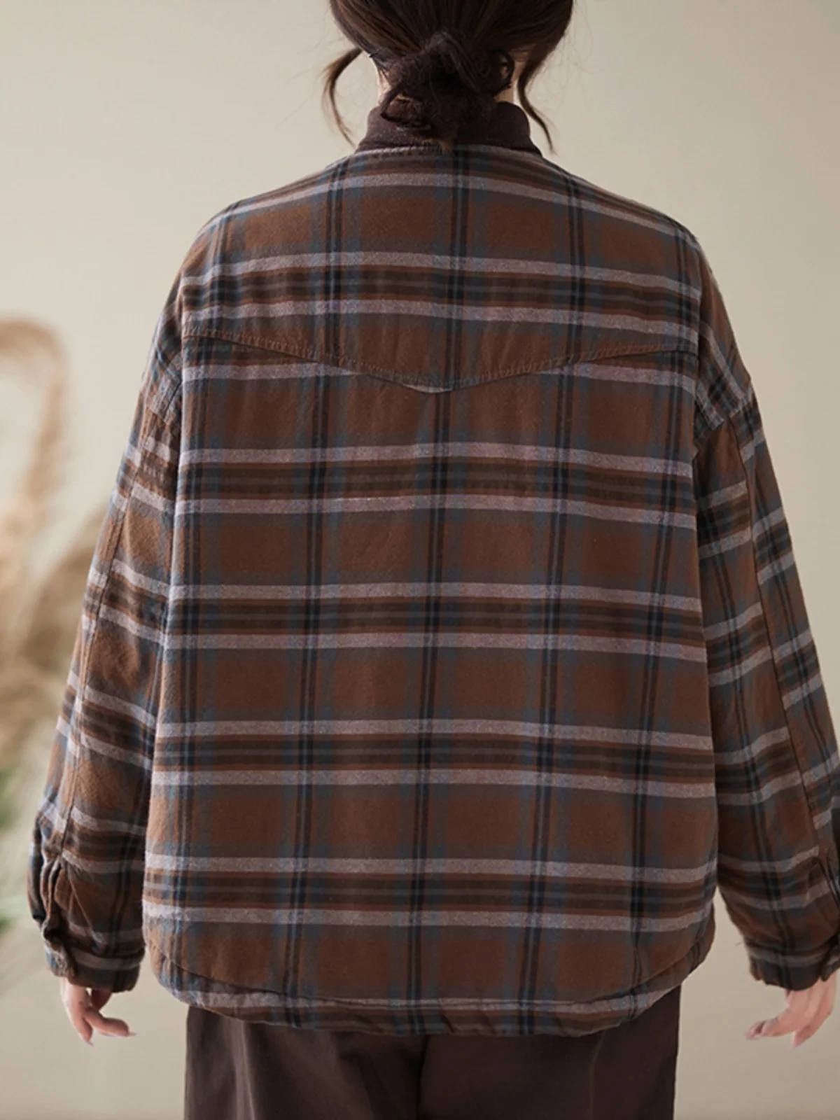 Итальянский бренд изъятие из шкафа зимний льняной пуховик в стиле ретро с