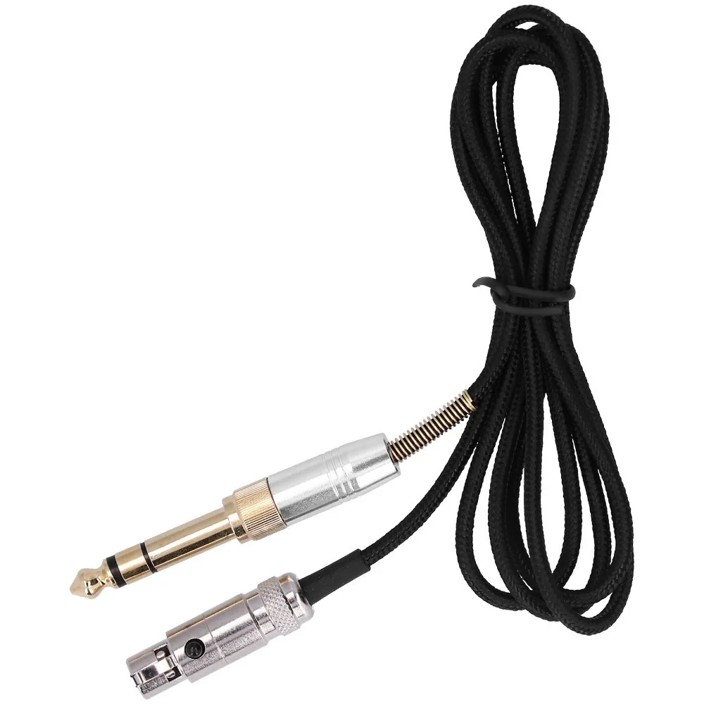 Фото Кабель-переходник 6,35 мм/3,5 мм на Mini XLR для наушников, 2 м / 6,5 футов, для AKG Q710 K712 K240 K141 K271 №4