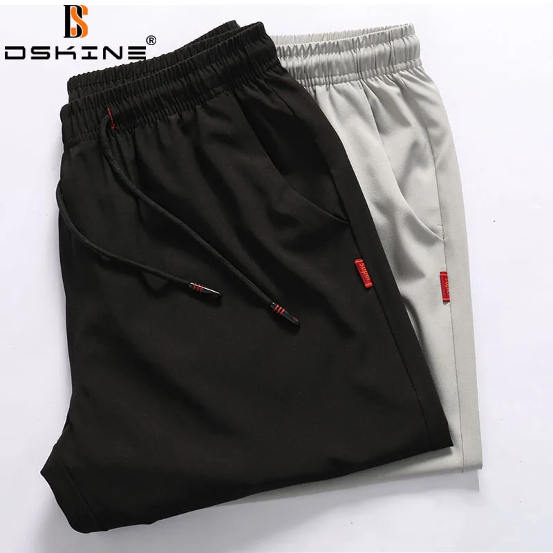 

Men Summer Sports Quick-Drying Short Elastic Solid Color Lace-Up Casual Men's Shorts 2022 New Training Fitness Short Sportswear