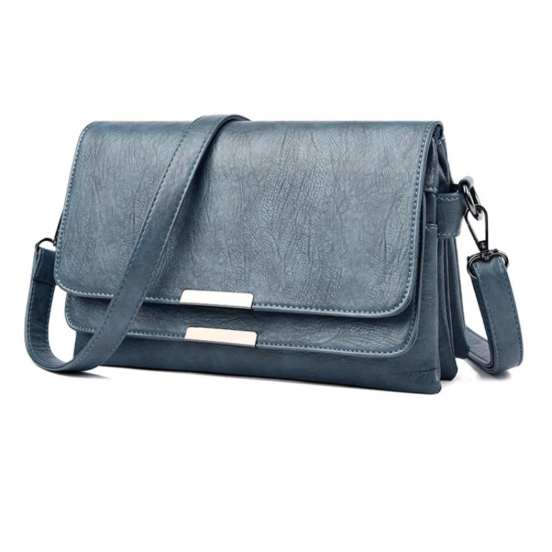

Simple PU Leather Ladies Multi Pocket Crossbody Bag Small Lady Handbags Female Shoulder Cross Body Sac High Quality Purse Wallet