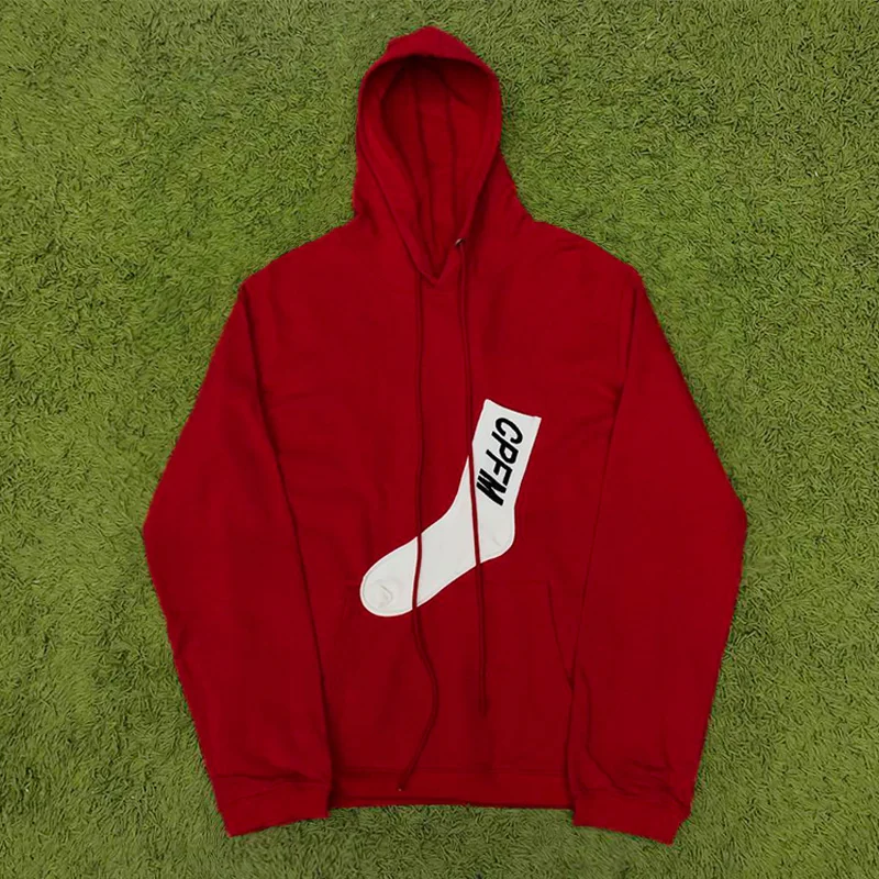 

Top Quality CPFM Letter Graphic Casual Versatile Oversized Hoodie Y2k Streetwear Hooded Sweatshirts Men's Clothing Woman Clothes
