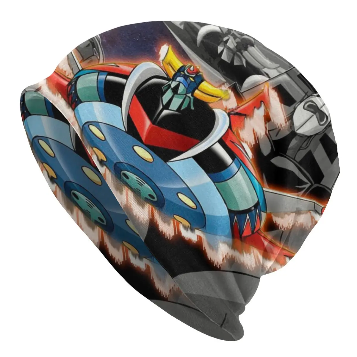 

Шапка-бини в стиле аниме Mazinger Z, с напуском