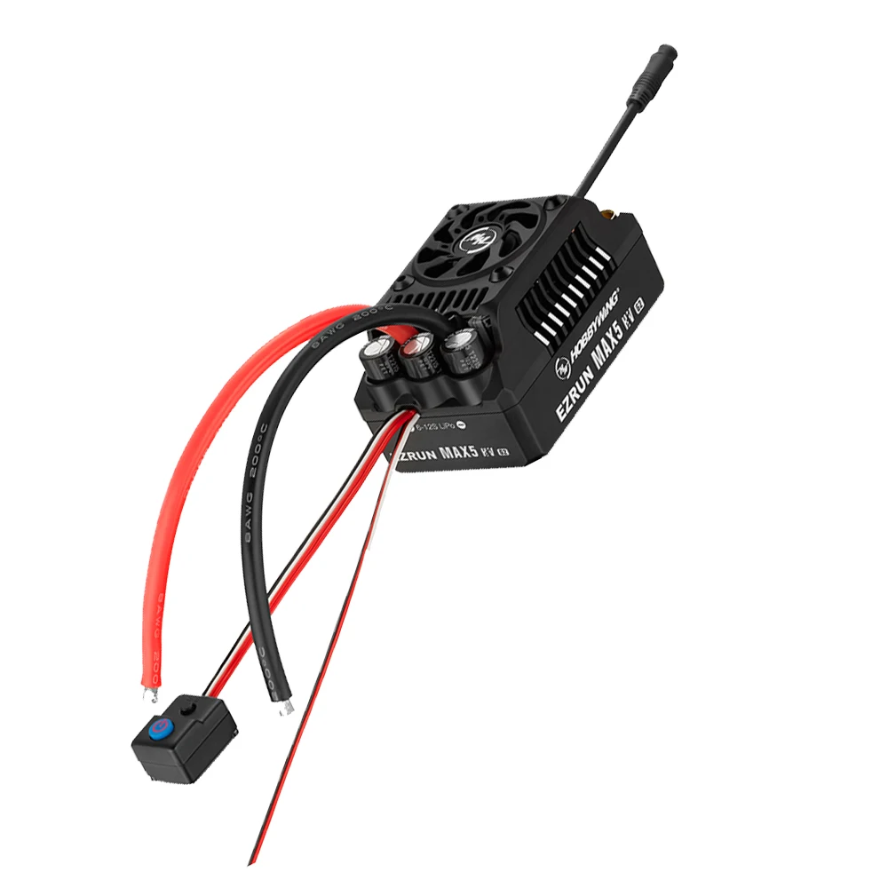 Двигатель Hobbywing EZRUN Max5 HV G2 250A ESC 6-12S/56118SD 650KV 800KV 1100KV бесколлекторный для модели 1/5 RC