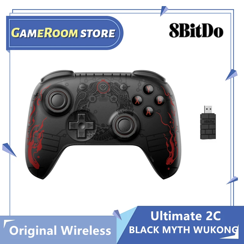 Беспроводной игровой контроллер MYTHWUKONG 8BitDo Ultimate 2C BLACK для ПК аксессуары игр Steam