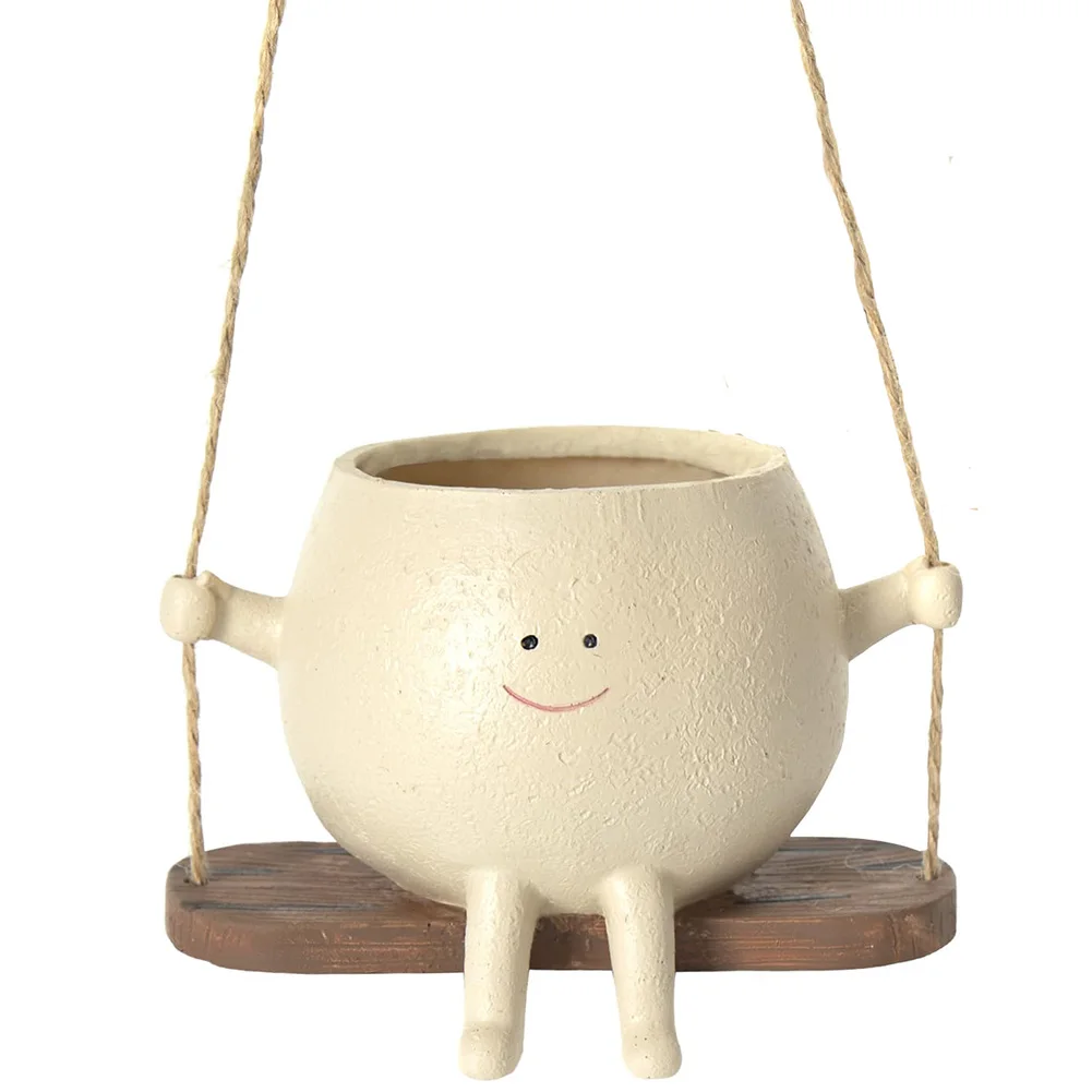 

Настенный цветочный горшок со smiling face