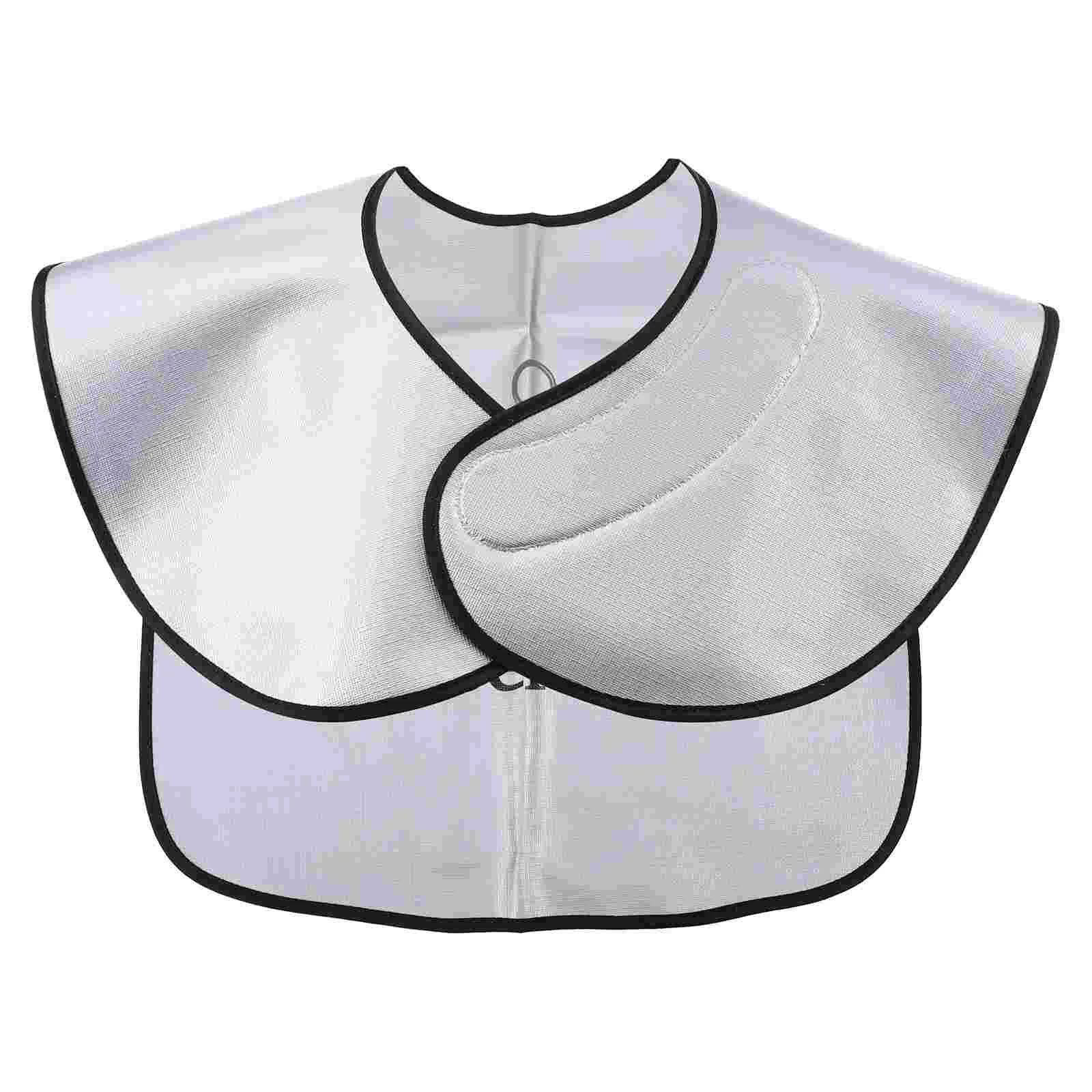 

Ошейник для стрижки волос накидка для шеи для салона стрижки окрашивание Парикмахерская силиконовая шаль для парикмахерской защита для па...