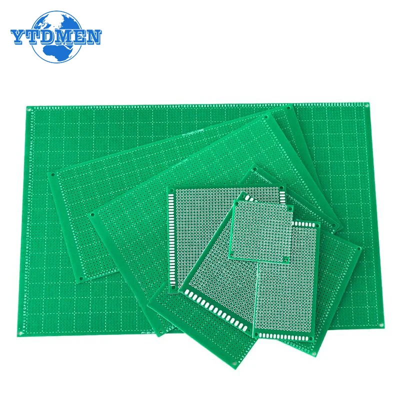 1PCS Prototype PCB Board Protoboard 5x7cm 6x8cm 8x12cm 10x15cm Single Side Circuit Board Diy Universal breadboard for Arduino