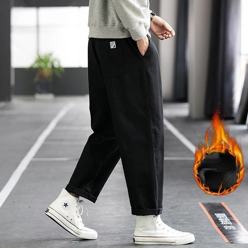 

Уличная одежда, вельветовые брюки, Мужская одежда, уличная одежда, модные брюки-карго, мужские корейские повседневные мужские брюки 10000, Нов...