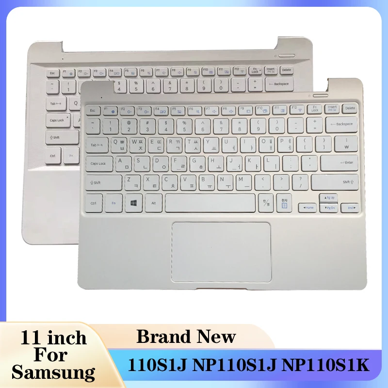 

Подставка для рук для ноутбука samsung 110S1J NP110S1J NP110S1K, верхний корпус, белая клавиатура, сенсорная панель