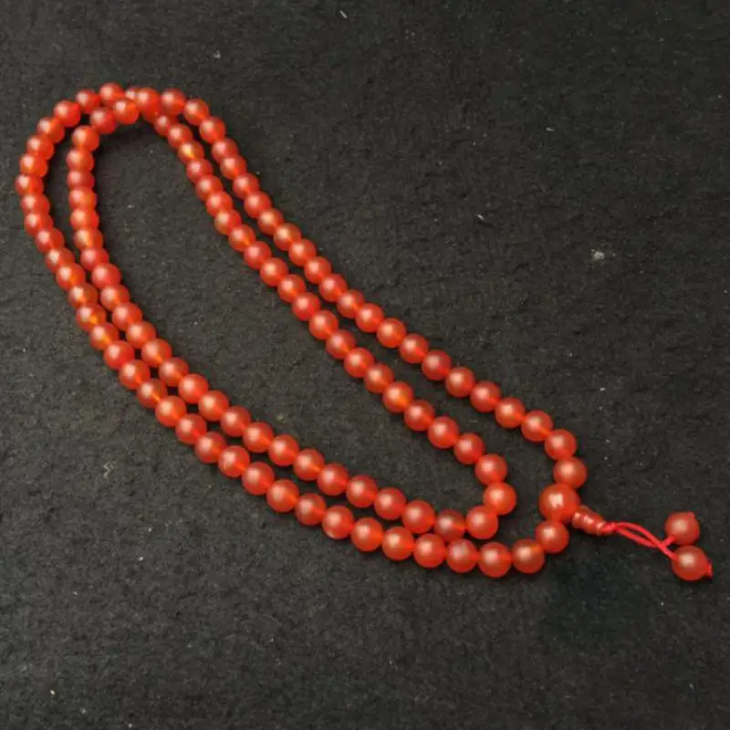 

Натуральные красные нефриты 108 _ браслет для мужчин и женщин, Изящные Ювелирные изделия из натурального Южного красного агата, многослойные ...