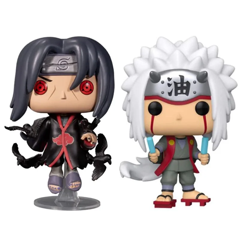 Funko POP анимация мультфильм Borutos Аниме фигурки Итачи с воронами #1022 Джирайя #1025 фигурка игрушки